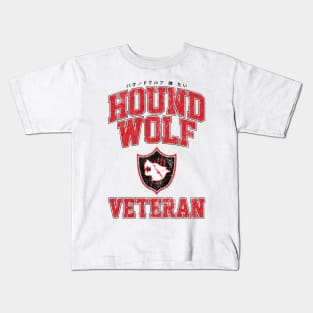 Hound Wolf Veteran (Variant) Kids T-Shirt